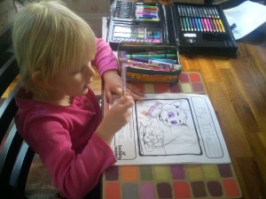 V with Budding Reader write-your-own book